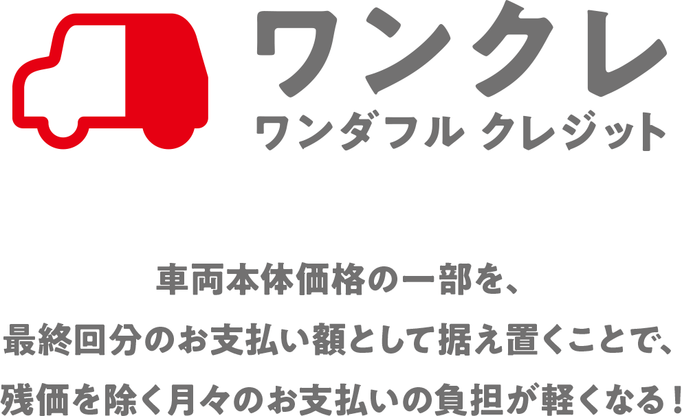 ワンクレ　ワンダフル クレジット